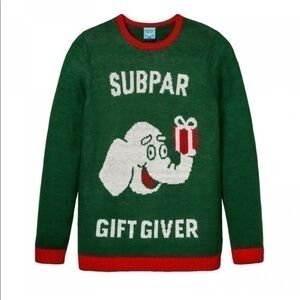 Norther Pole Subpar Gift Giver X-Mas Sweater
